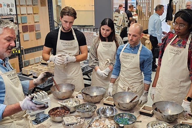 Parkside teams up with Ethical Stone on the Clerkenwell Design Trail