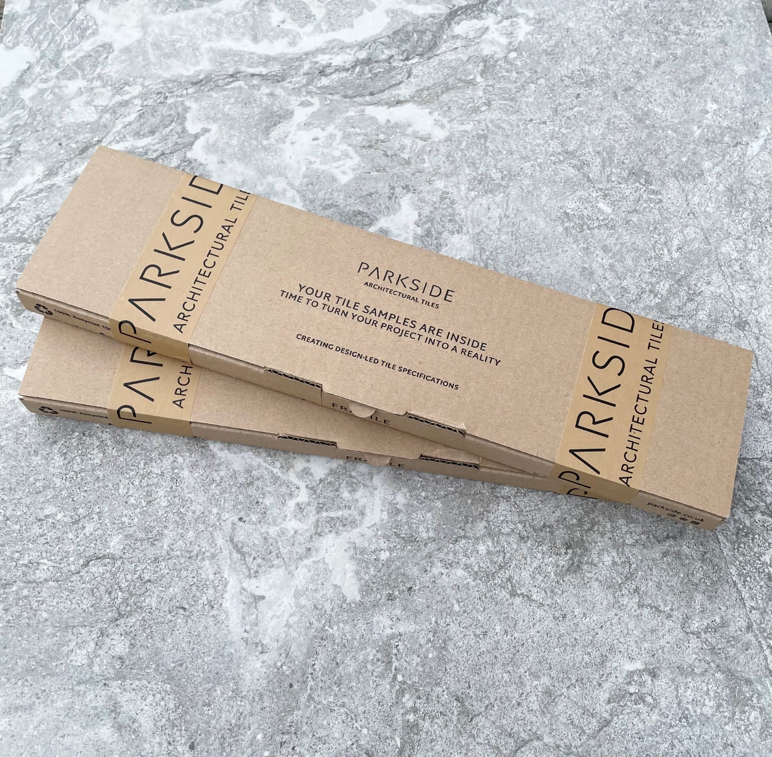 New 100% Recycled and 100% Recyclable Sample Boxes!