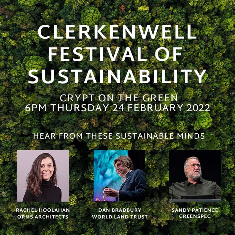 Join Us at the Clerkenwell Festival of Sustainability
