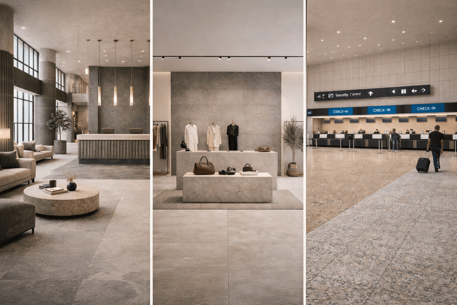 Tiles Made for Commercial Spaces