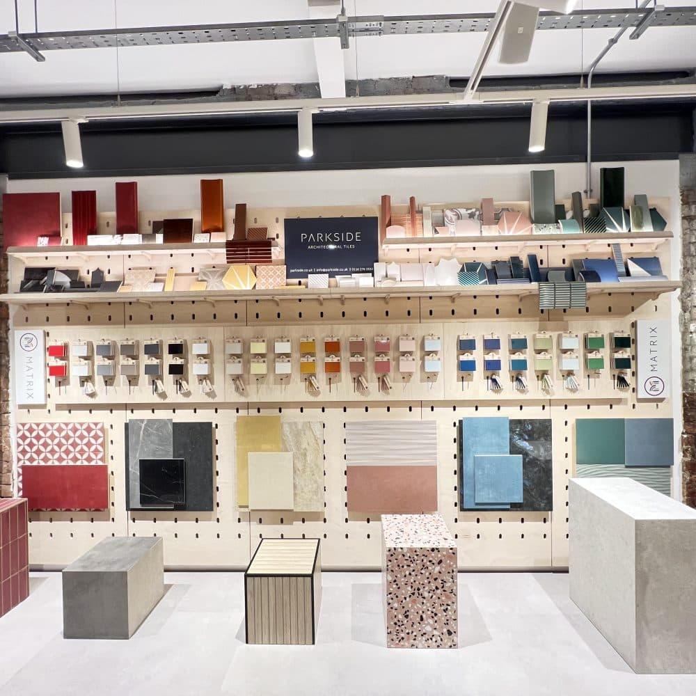 Parkside Architectural Tiles Now Comes to Manchester’s Material Source Studio