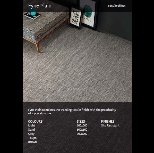 Be Inspired By Our New Flip Brochure Showcasing Some of Our Favourite Tiles