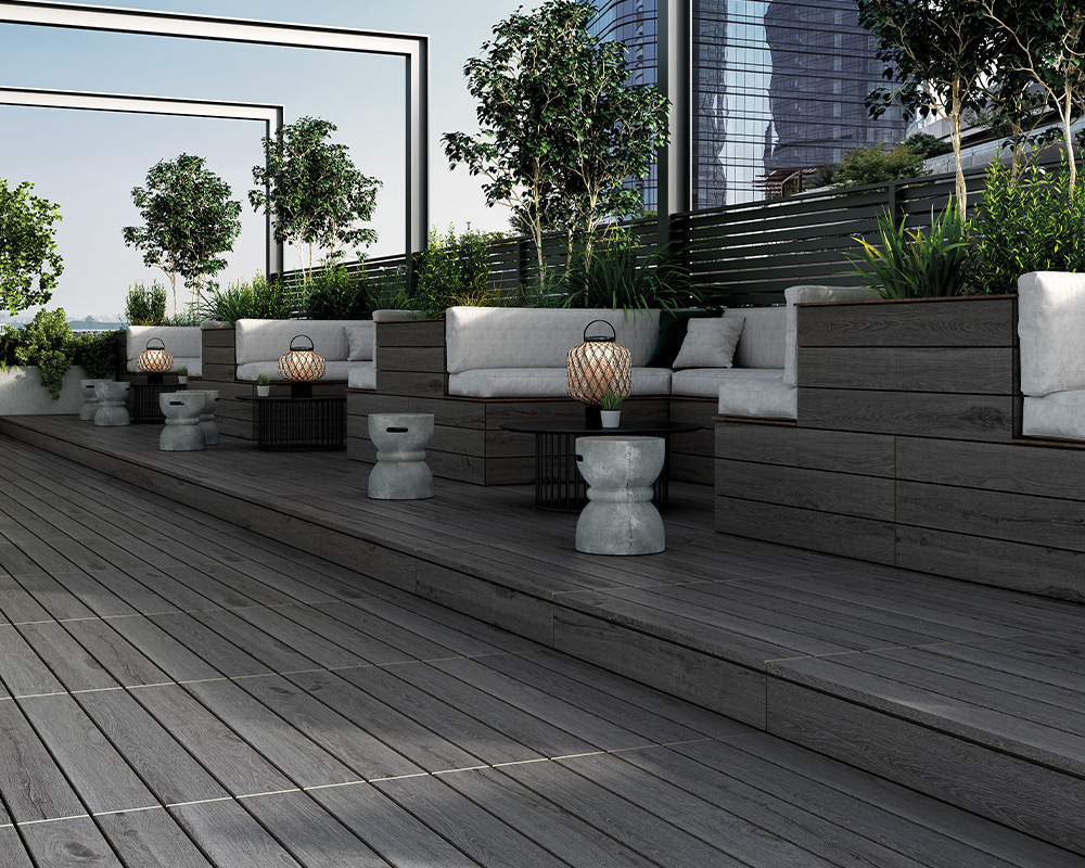 Decking for high rise balconies