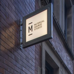 Material Source Studio Scotland Sign